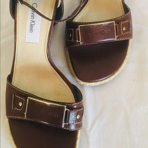 Calvin Klein Wedge Sandals
